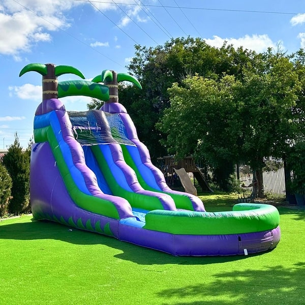 Purple Paradise Water Slide